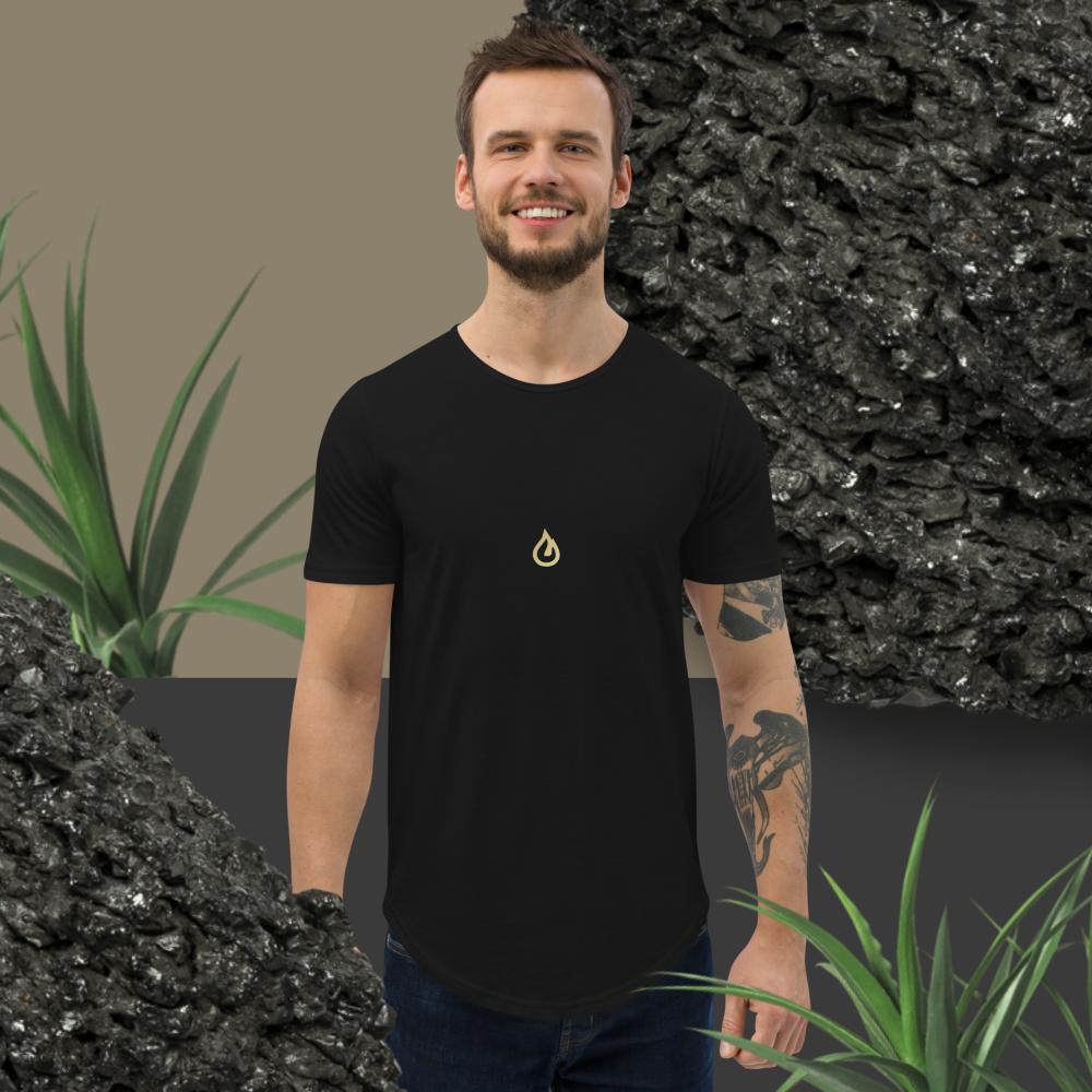 Men's Curved Hem T-Shirt